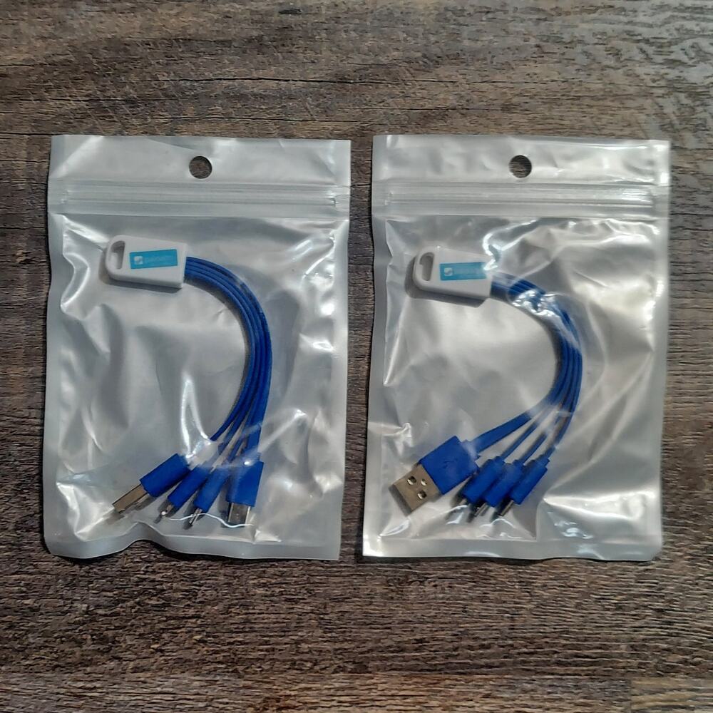 Palo Alto Networks 3-in-1 USB Charging Cable 2-Pack New Promotional